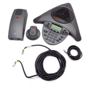 Polycom VTX 1000 SoundStation 2201-07142-001 Wideband Conference Telephone