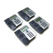 (4) Cisco CP-7906G Unified IP Phones VoIP Digital SCCP Business 7906 Telephones