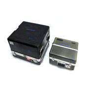 ECS FRP 23"x21.5"x15.5" & 00015866 16.75"x15.25"x9" Carbon Fiber Cases (2)
