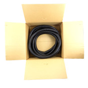 Superflex 125-1000-25 Black 1" Polyethylene Flexible Split Tubing 25'
