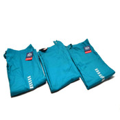 Cherokee Workwear 4100 TLBW Teal Unisex Fit Medium Scrub Pants (Short/Tall)