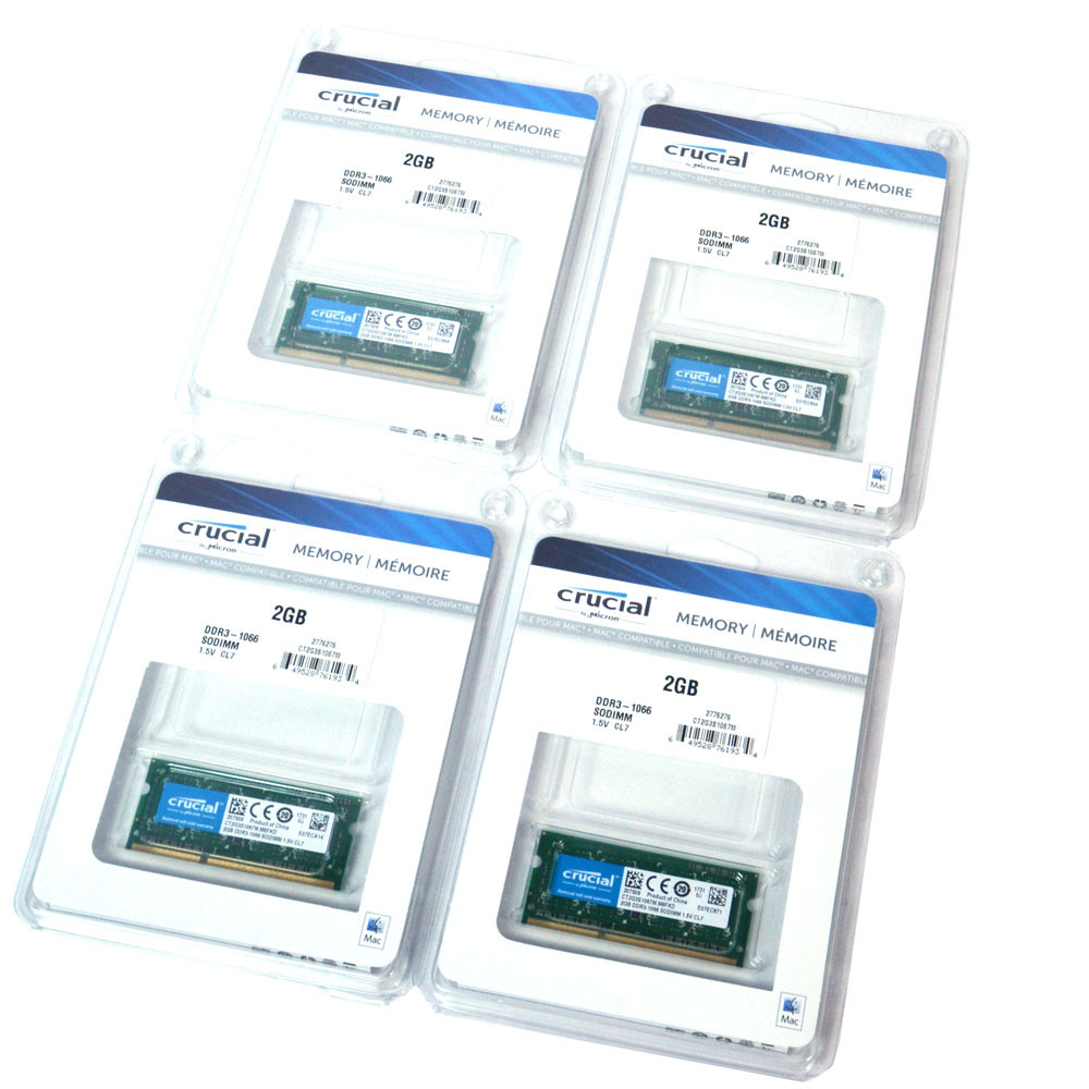 Crucial Ct2g3s1067m 2gb Ddr3 1066 Sodimm Pc3 8500 Sdram 4 Crucial Ct2g3s1067m 2gb Ddr3 1066 Sodimm Pc3 8500 Sdram 4