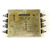 Schaffner FN356-50-24 Filter RFI In-Line 3-Ph 440/250VAC 50A @ 40°C
