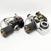 Leica Wetzlar 036-085.021Nr Orbot Vertical Illuminators with Motors (2)