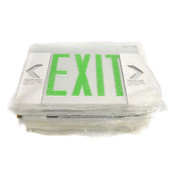 Sure-Lite EUS70G Edge-Lit LED Green Exit Sign Replacement Lenses (11)