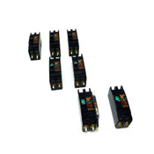 Fuji Electric SA53B Circuit Breakers (3)10A (1)15A (2)5A (1)40A