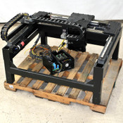 GSI 3-Axis Cartesian Linear Translation Stage 62cm/52cm/5cm with Motors, Drives
