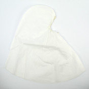 One-Size White Lab Working Hat Dust Cap Clean Room Hooded Shawl (54)