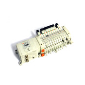 SMC EX150-SDN Serial Interface w/(8)VQC1201NR-5 (3)VVQ1000 (1)VQ1101N-5 Modules
