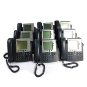 Cisco CP-7941 IP Business Conference Telephones PoE 48VDC RJ-45 (9)