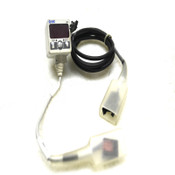 SMC Pneumatics ZSE40F-01-22L-M Precision Digital Pressure Vacuum Switch w/ Cable
