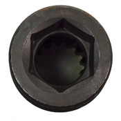 Wright Tool 5940 1-1/4-inch 6-Point #5 Spline Drive Deep Impact Socket