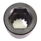Wright Tool 5852 1-5/8-inch 6-Point #5 Spline Drive Impact Socket