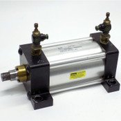 Parker C2MAU19A Pneumatic 250 PSI Series 2MA Air Cylinder 3.25" Bore + Fittings