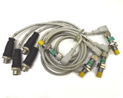 Turck Ni 4-M12-AP6X-H1141 Inductive Proximity Sensor w/ Cables (4)