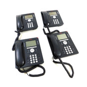 Avaya 9608 IP Business Telephones 8-Lines & 4 Softkeys w/ Handsets (4)