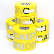 Presco RB3103Y16 Yellow Caution Tape Roll 3"x1000' Reflective (8)