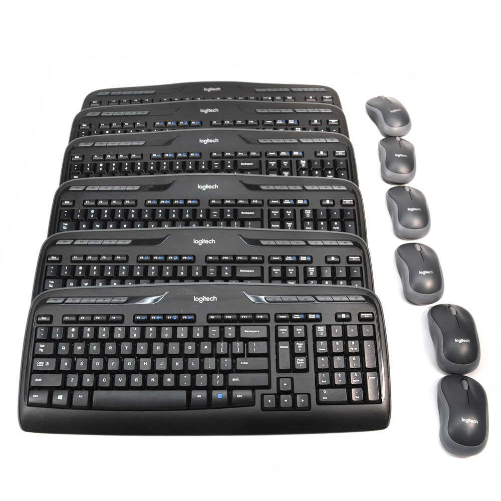 Logitech MK320 Wireless Keyboard w/ M185 Mouse (7)