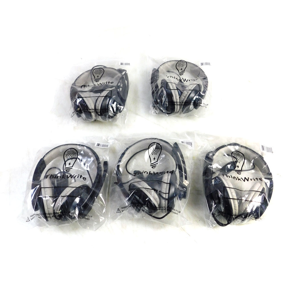 Thinkwrite ultra durable headset with mic usb sale