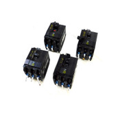 Square D DP-4075 3-Pole 15A Mouded Case Circuit Breakers (4)