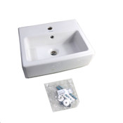Duravit 0704450000 Vero White Ceramic Hand Rinse Sink Basin 17.75" x 13.75"