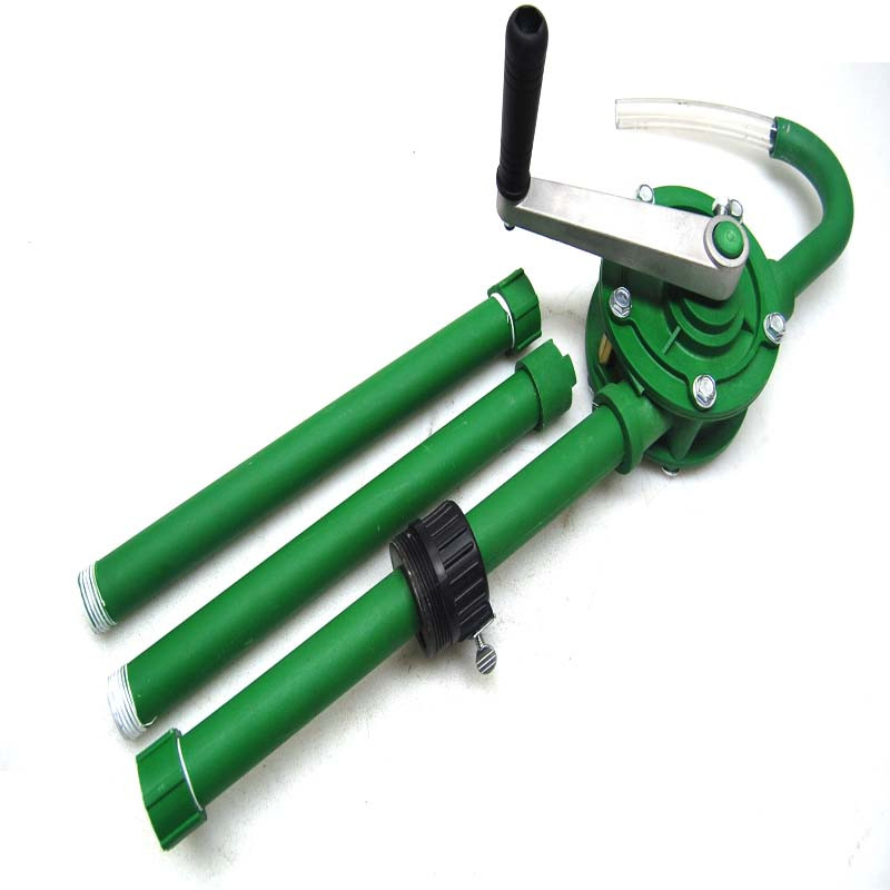 NEW Dayton 3BY41 Polypropylene 1" OD Hand Operated 8 GPM Rotary Drum Pump