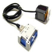Keyence N-48 Communication Unit 24VDC w/ BL-701 Laser Barcode Scanner/Reader
