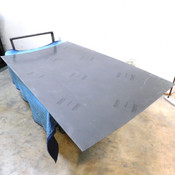 Palight Foamed PVC Sheet Panel Board 82" L x 48" W x 3mm Thick Black