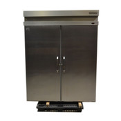 Hobart DE2 Stainless 2-Door Commercial Refrigerator