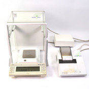 Mettler Toledo AT201 Analytical Balance Scale .01mg - 205g with RS-P42 Printer