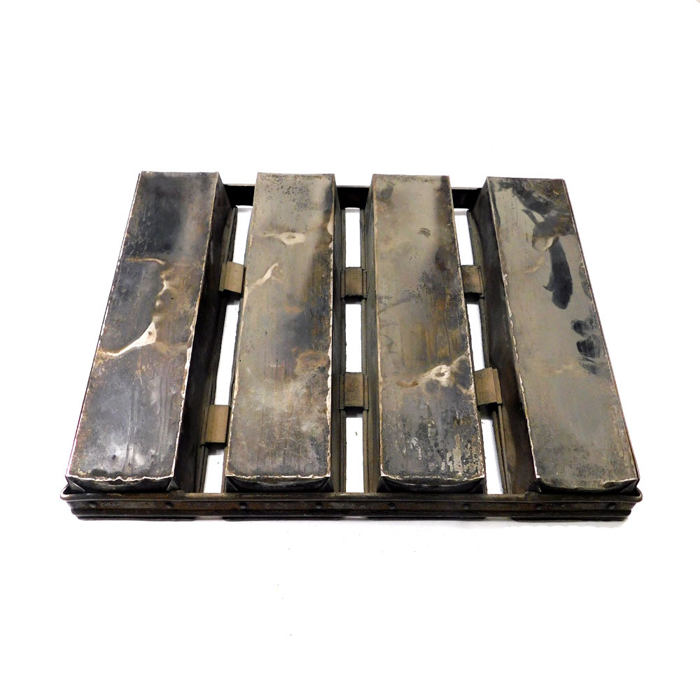 Ekco 54 Steel 4-Strap Commercial Baking Pans 25.25L x 15W x 2.5H (7)