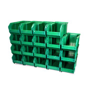 Quantum Storage QUS 230 Green Plastic Bins Ultra Stack (19)