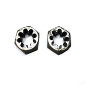 1" 1/2-6 UNC Unified National Coarse Rethreading Dies 2.5"D Hex (2)