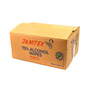 Janitex 75% Alcohol Wipes Containers (12)
