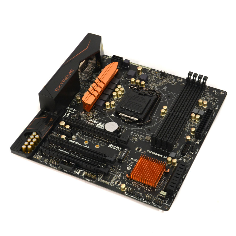 ASRock Z170M Extreme4 DDR4 3466+ Mini ATX Motherboard - Parts
