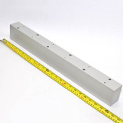 Aluminum Billet Flat Bar Stock 24" x 3" x 2" 60 x 7.5 x 5cm