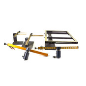 Various Printed Circuit Board Metal Rotating Adjustable Holders (5)