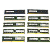 Mixed Lot of Samsung & Hynix 8GB PC3L-10600R Memory Modules (10)
