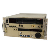 Sony BVW-60 Betacam Player SP Videocassette Player Rack Mount / Powers On -Parts