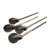 Nestaflex Locking 5" Caster Wheels w/ 19" Steel Rods (4)
