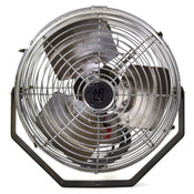 TPI Industrial U-12-TE 12" 3-Speed Tilt-Head Wall-Mount Fan 900CFM 120V 1.1A