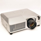 Hitachi CP-WUX645N 1920x1200 Multimedia 3 LCD Projector Works, Has Old Lamp