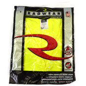 Radians Radwear Velcro Closure High Visibility Safety Vest Type R Class 2 - XL