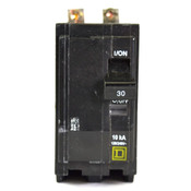 Square D QOB230 2P 30A 10kA 120/240V Bolt-On Mini Circuit Breaker