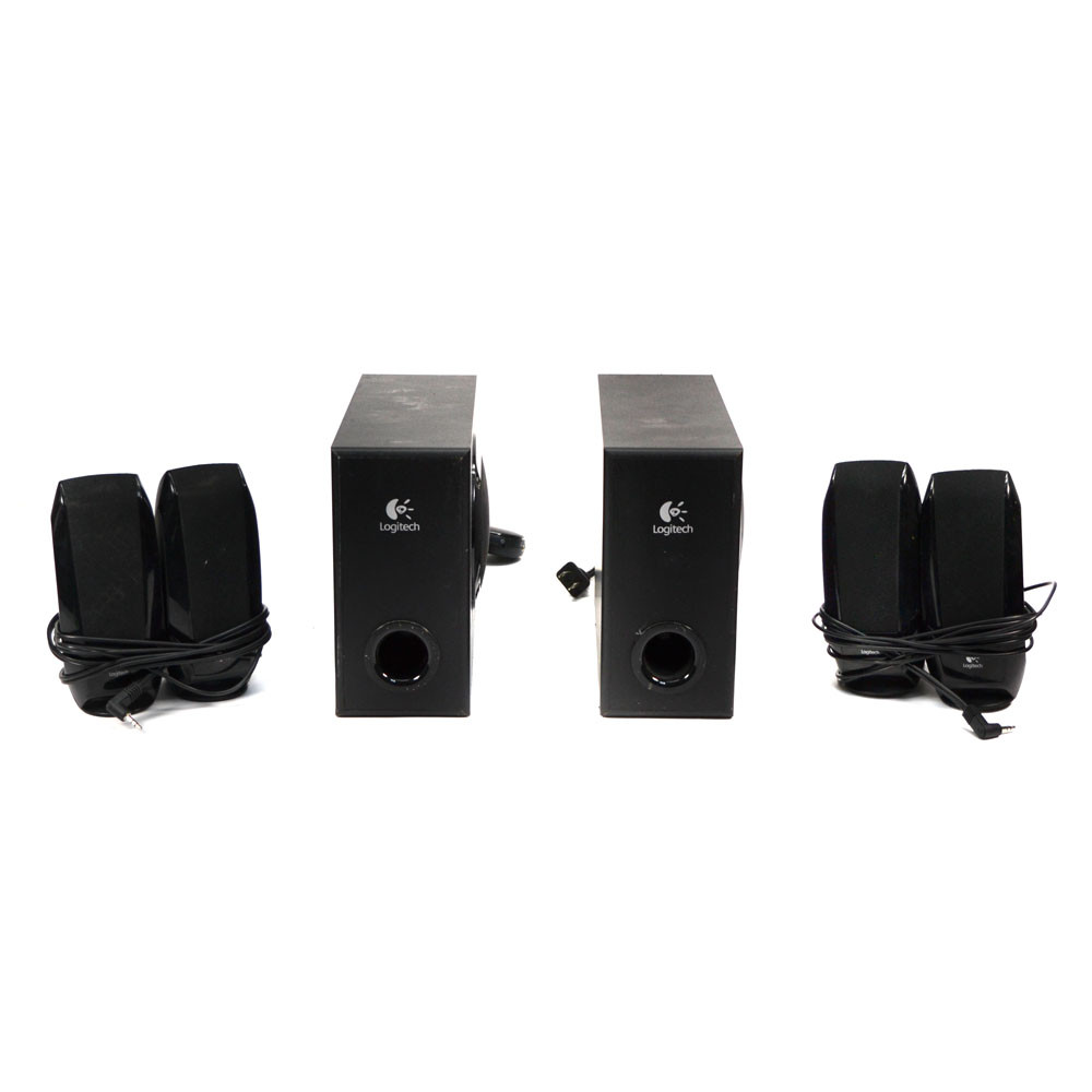 Logitech Sound System Subwoofer & 2 Speakers (2)