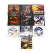 Assorted Classic Racing/ Flying PC Video Games CDs (10)
