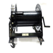 Clark CWR-5248 18.125" Reel Heavy Duty AV/Broadcast Cable Reel w/Connectors