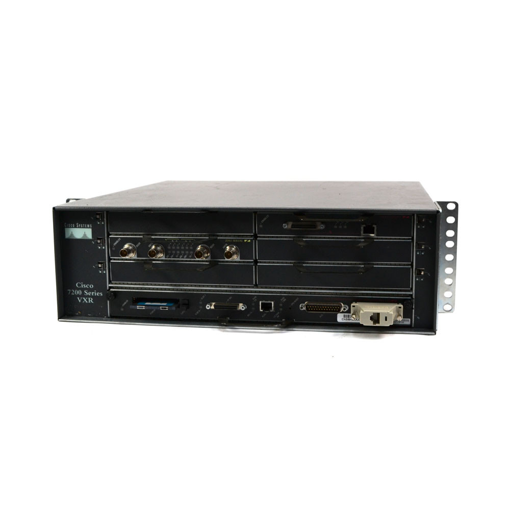 Cisco 7200 Series VXR Router w/NPE 300, Input/Output Controller, & Other  Modules
