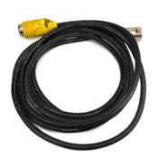 Hubbell HBL63CM64 Twist Lock Female 50A to HBL63CM65 Male 50A 24ft Power Cable