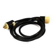 Hubbell HBL7565C Twist Lock Female 20A to HBL2311 Male 20A 8ft Power Cable